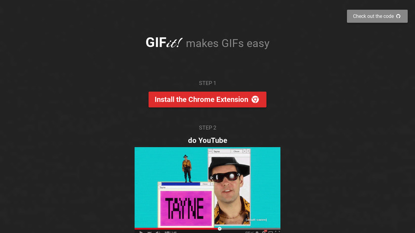 GIFit! Landing Page