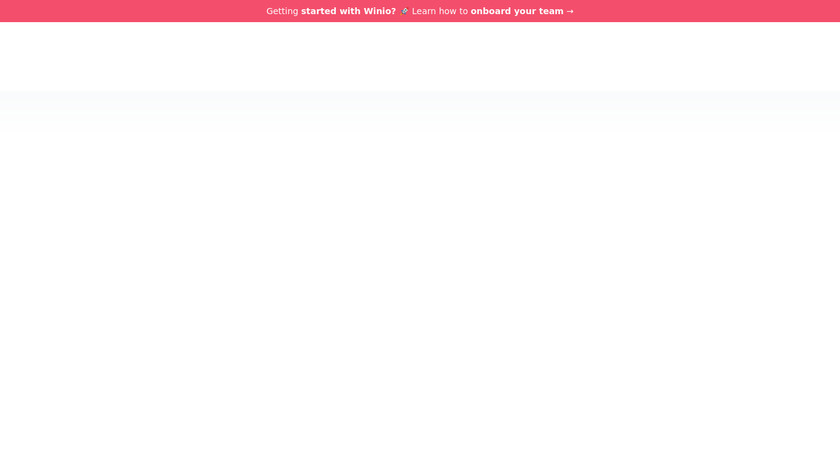 winio Landing Page