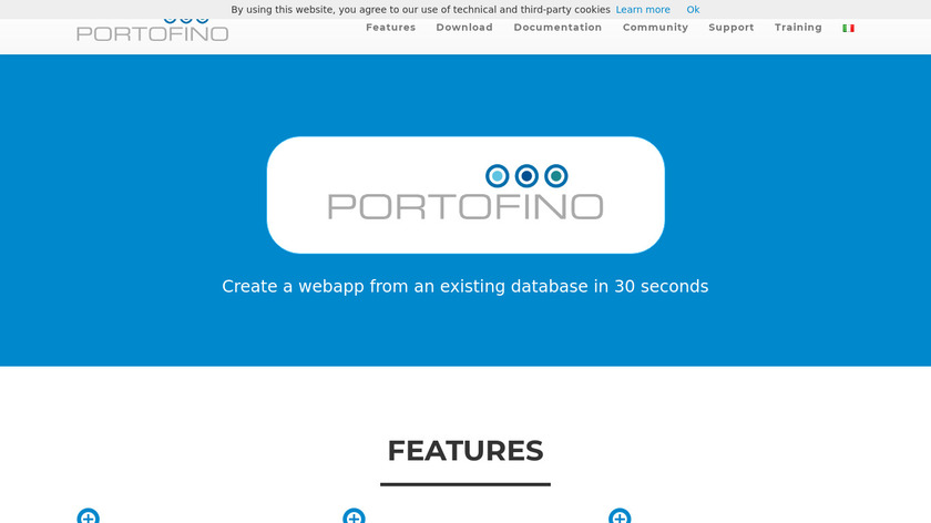 Portofino Landing Page