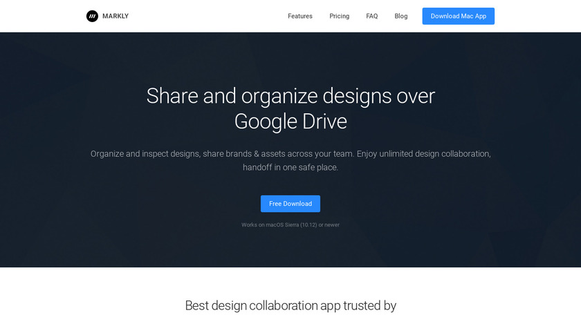 Markly Landing Page
