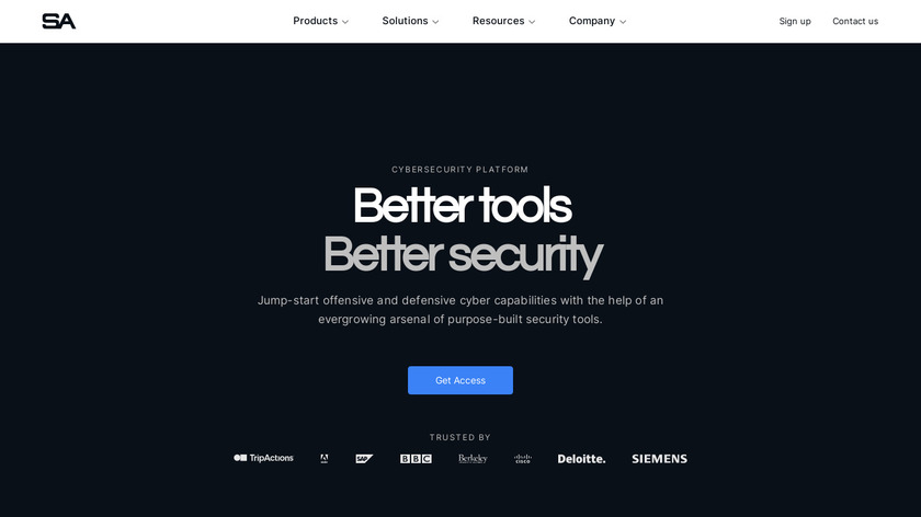 SecApps Landing Page