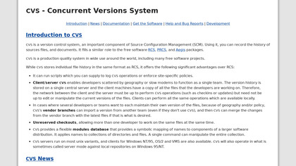 CVS (Concurrent Versions System) image