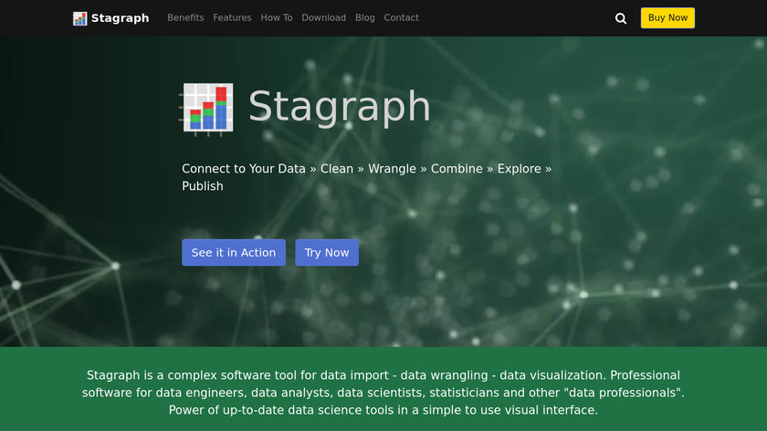 Stagraph Landing Page