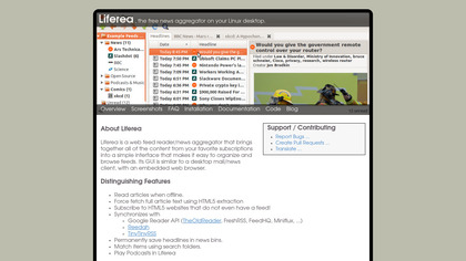 Liferea image