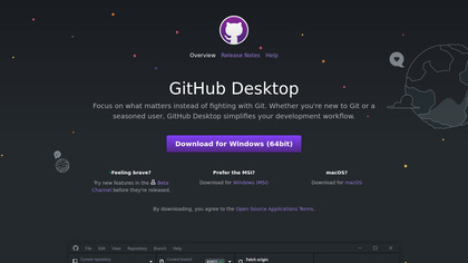 GitHub Desktop screenshot