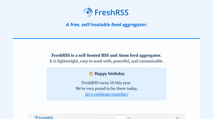 FreshRSS image