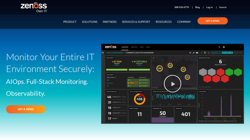 Zenoss Core Landing Page