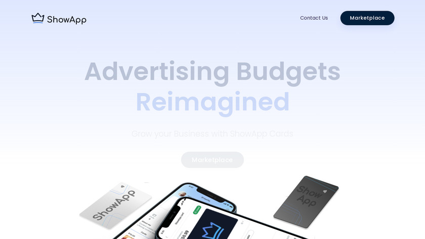 ShowApp.io Landing Page