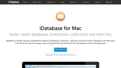 iDatabase for Mac screenshot