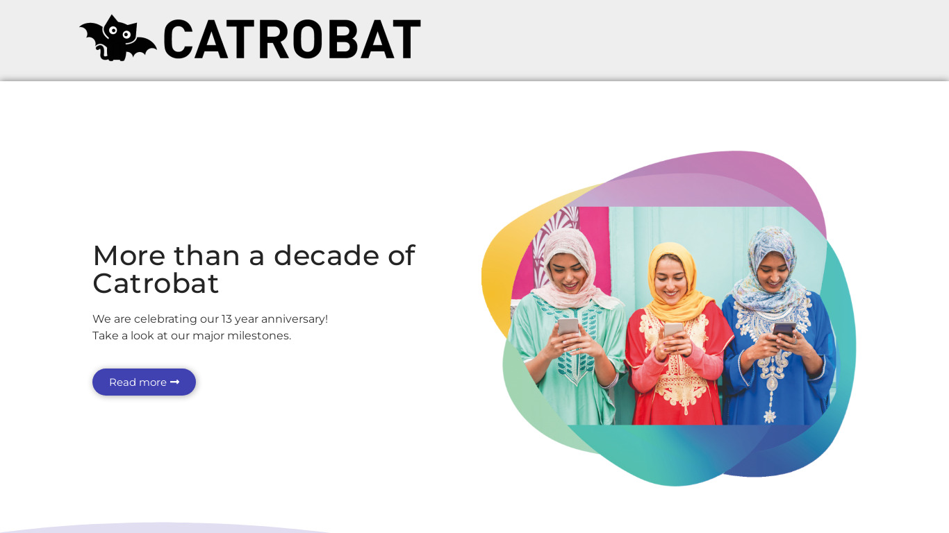 Catrobat.org Landing page