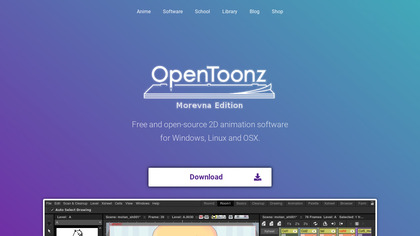 OpenToonz (Morevna Edition) image