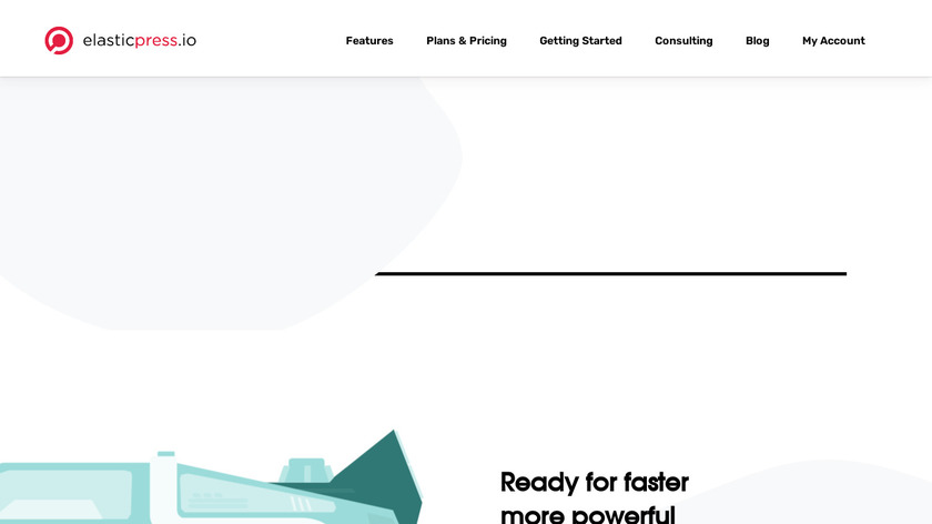 ElasticPress Landing Page
