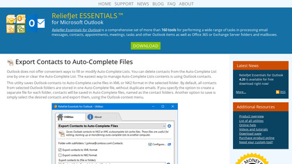 Export Contacts to Auto-Complete Files image