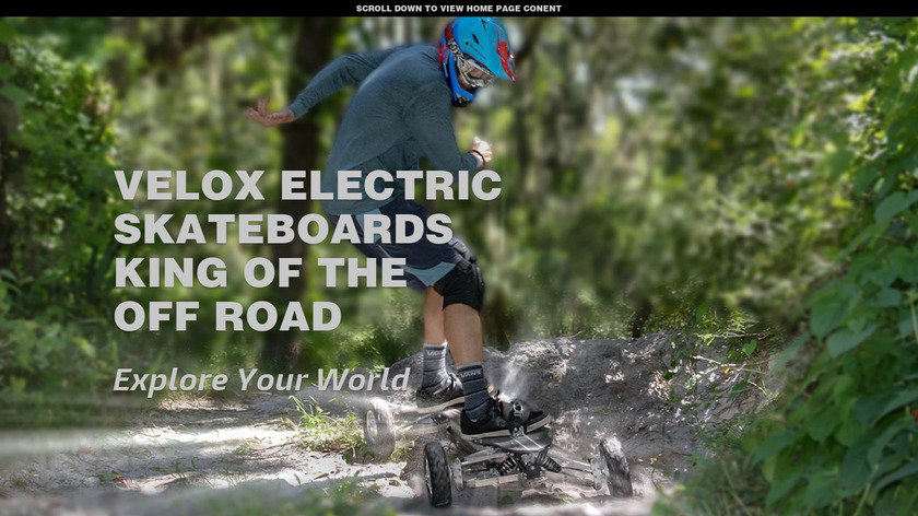 Velox Boards Landing Page