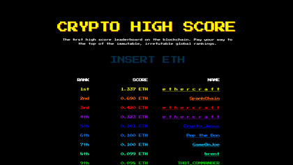 Crypto High Score image