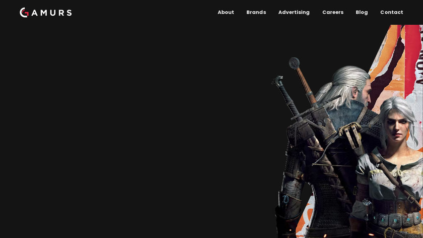 Gamurs Landing Page