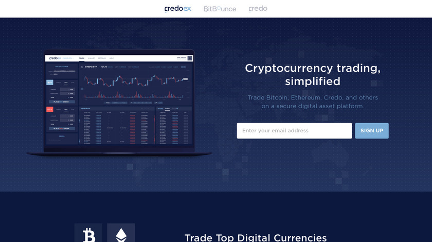 CredoEx Landing Page