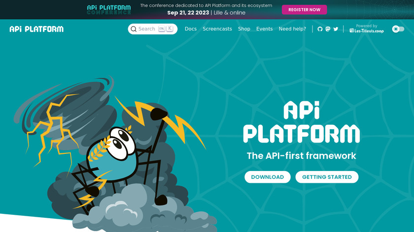 API Platform Landing Page