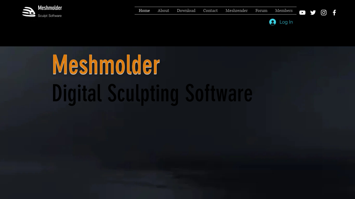 MeshMolder Landing page