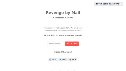 Revenge by Mail image
