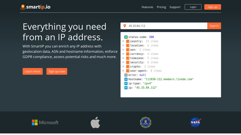 SmartIP.io Landing Page