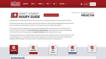 Sports Injury Predictor image