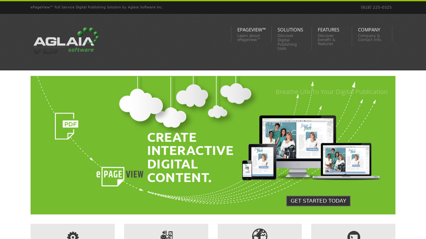 ePageView Landing page