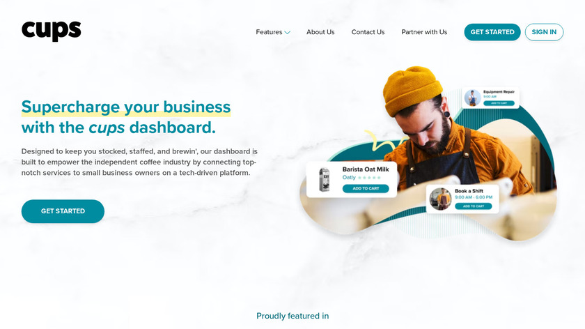 CUPS Landing Page