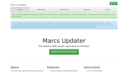 Marcs Updater image