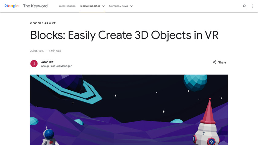 Blocks by Google Landing Page