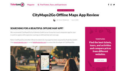 CityMaps2Go image