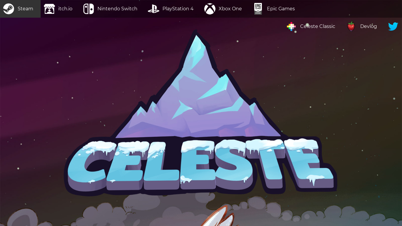 Celeste Landing page