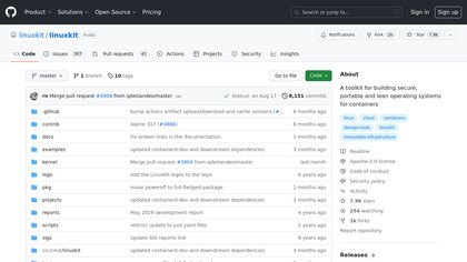 LinuxKit image
