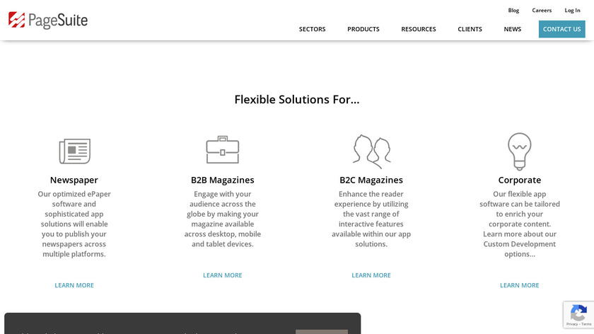 PageSuite Landing Page