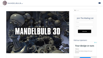 Mandelbulb 3D image