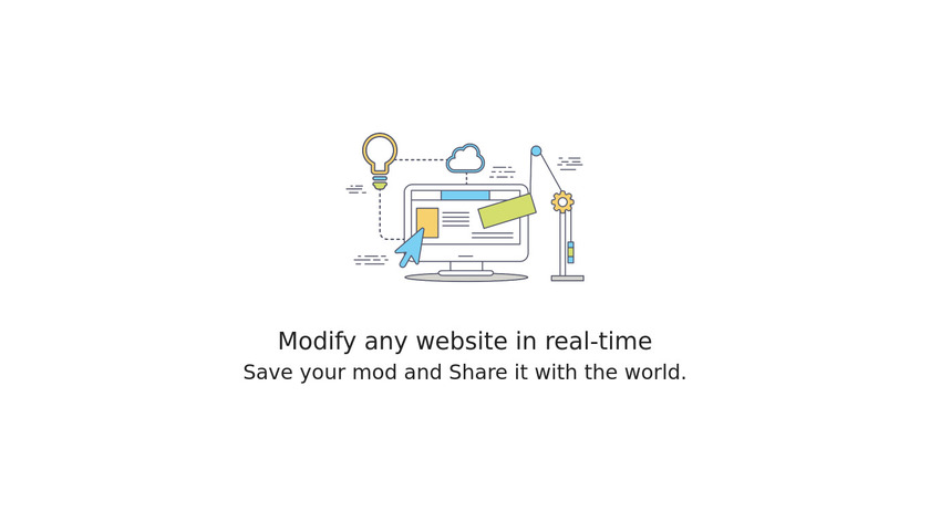 Sitemod.io Chrome Extension Landing Page