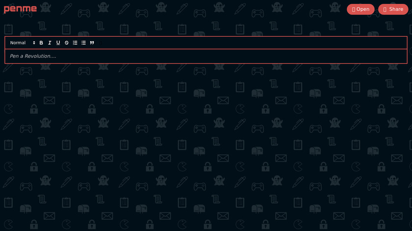 Penme Landing Page
