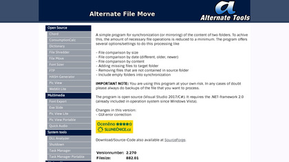 Alternate File Move image