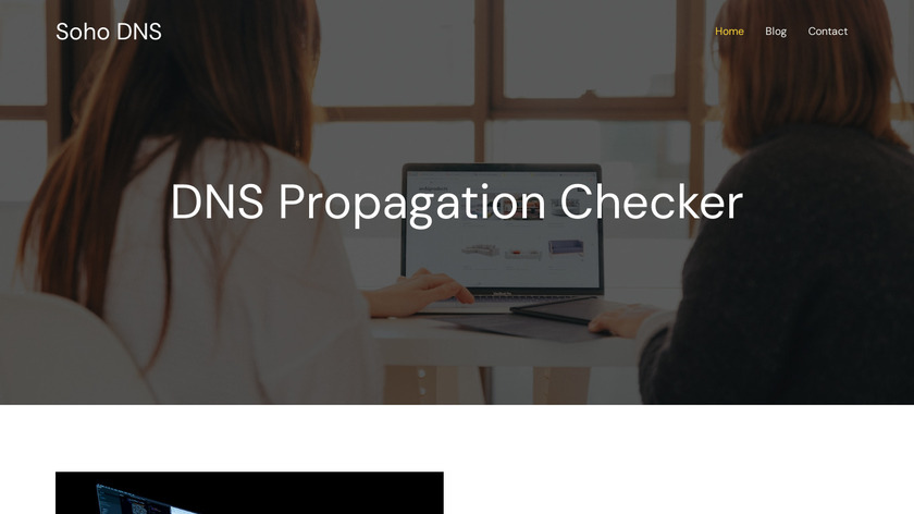 DNS Propagation Checker Landing Page