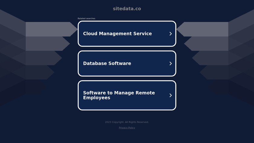 SiteData.co Landing Page