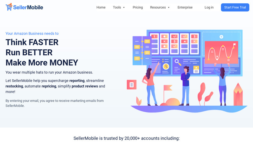 SellerMobile Landing Page