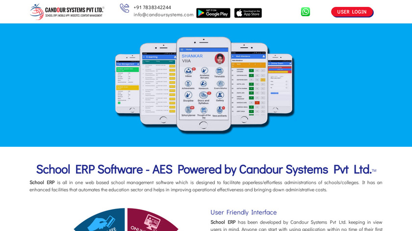 Candour Systems Landing Page