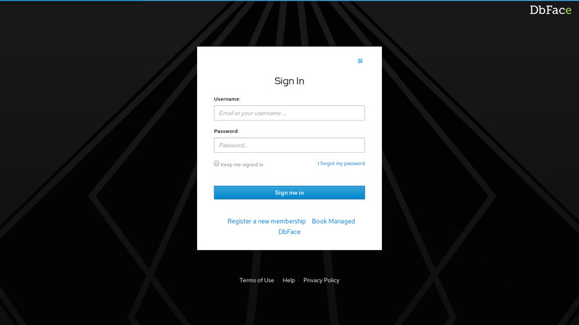 Dashboard for MySQL Landing Page