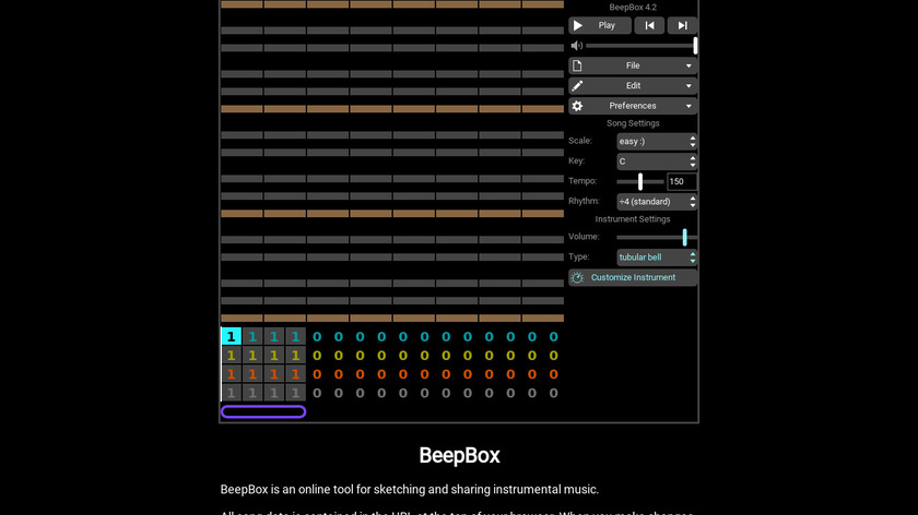 BeepBox Landing Page