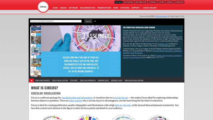 Circos Landing Page