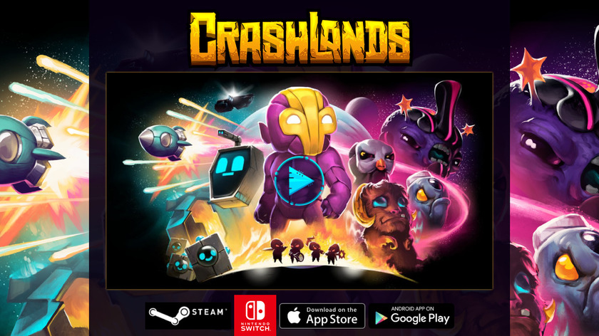 Crashlands Landing Page