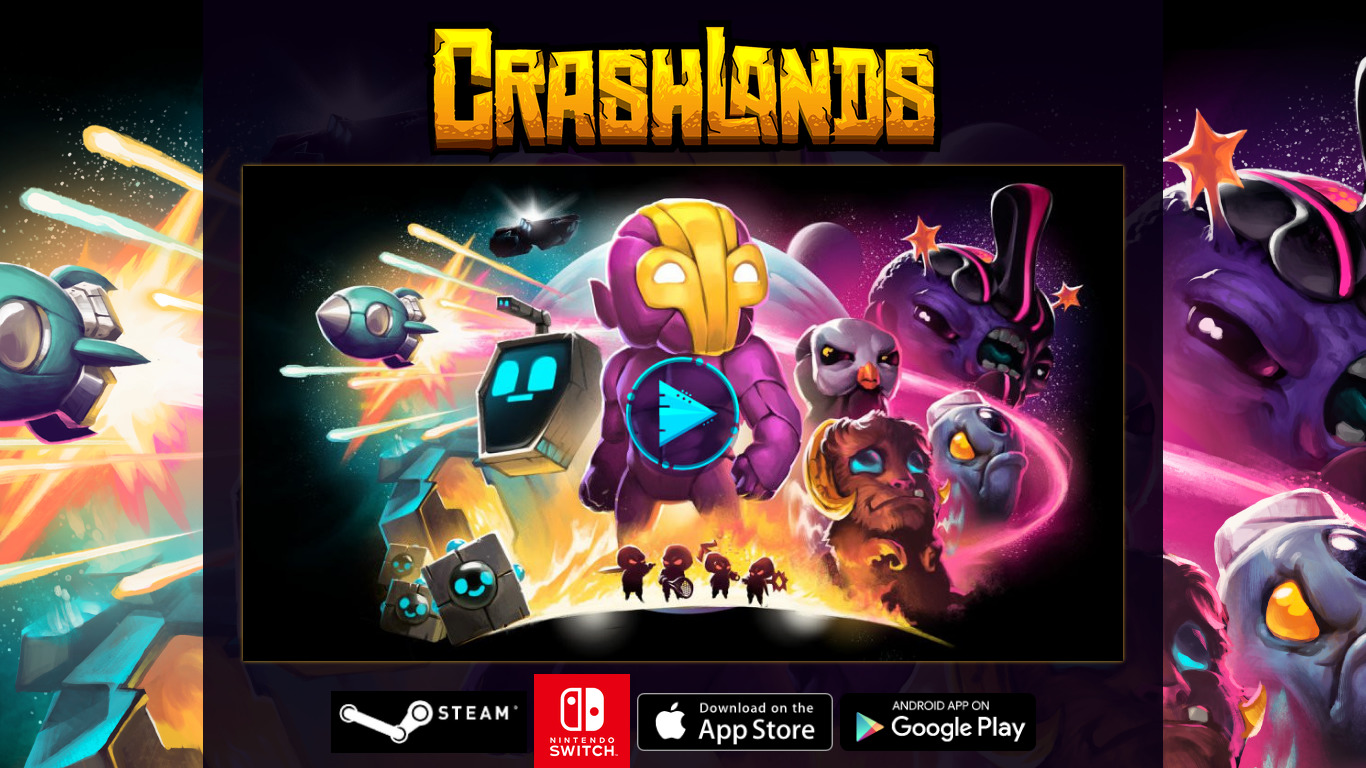 Crashlands Landing page
