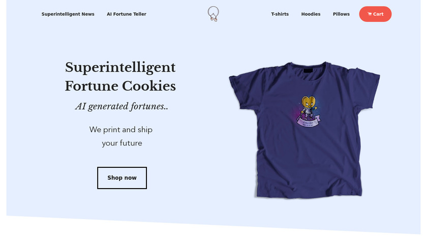 Superintelligent Cookies Landing Page