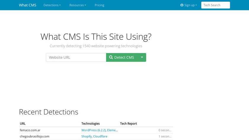 What CMS Landing Page