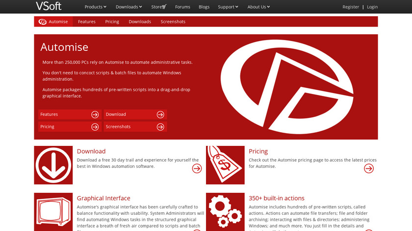 Automise Landing Page